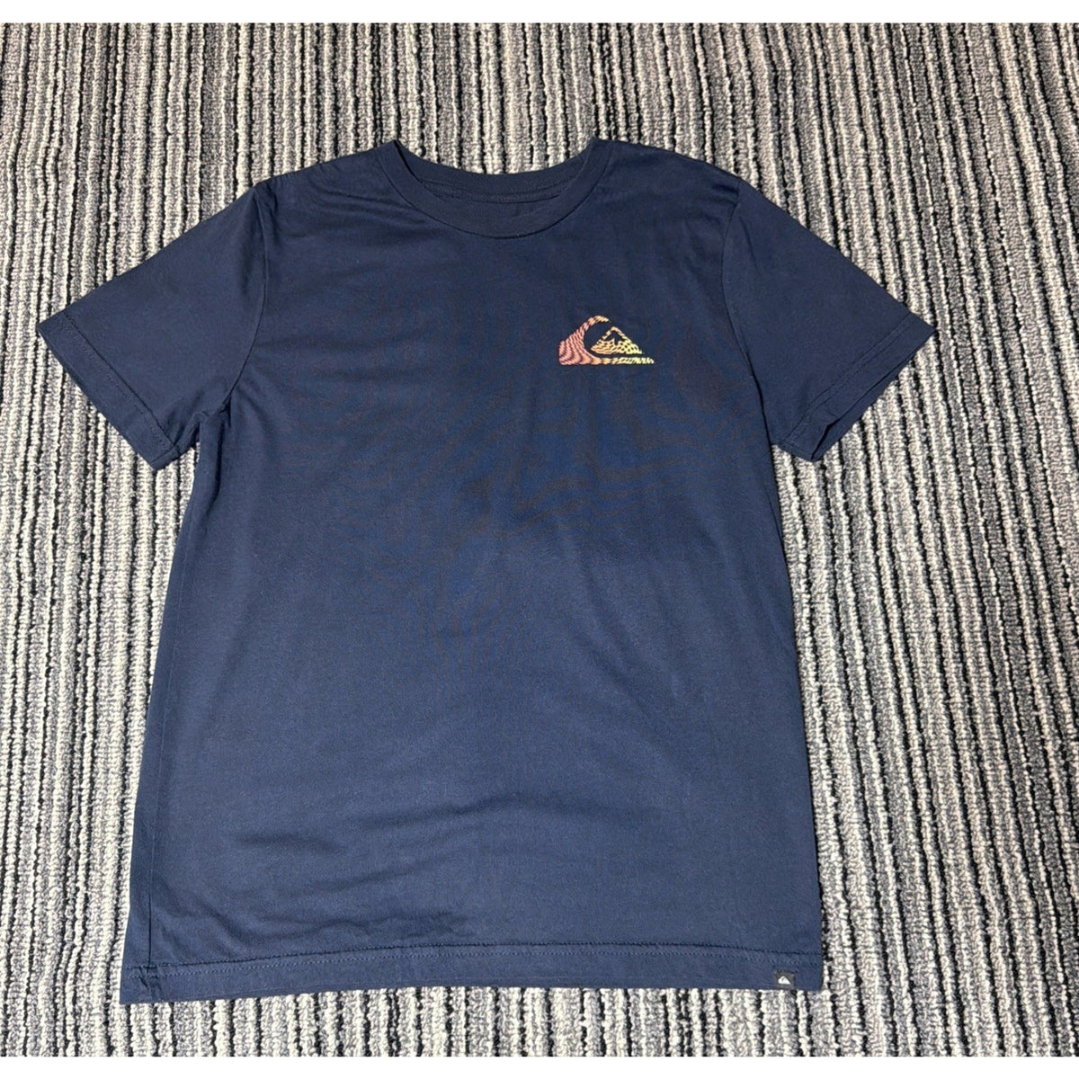 Quiksilver Men's Large Dark Blue T Shirt RAVE Edition