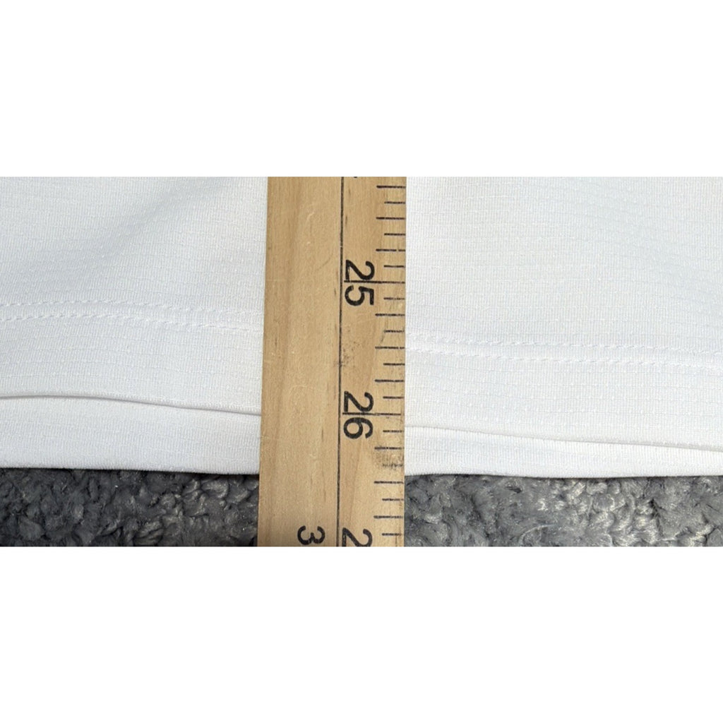 Nike Golf Polo Shirt Womens L White Dri-Fit Bud Light Golf New With Tags