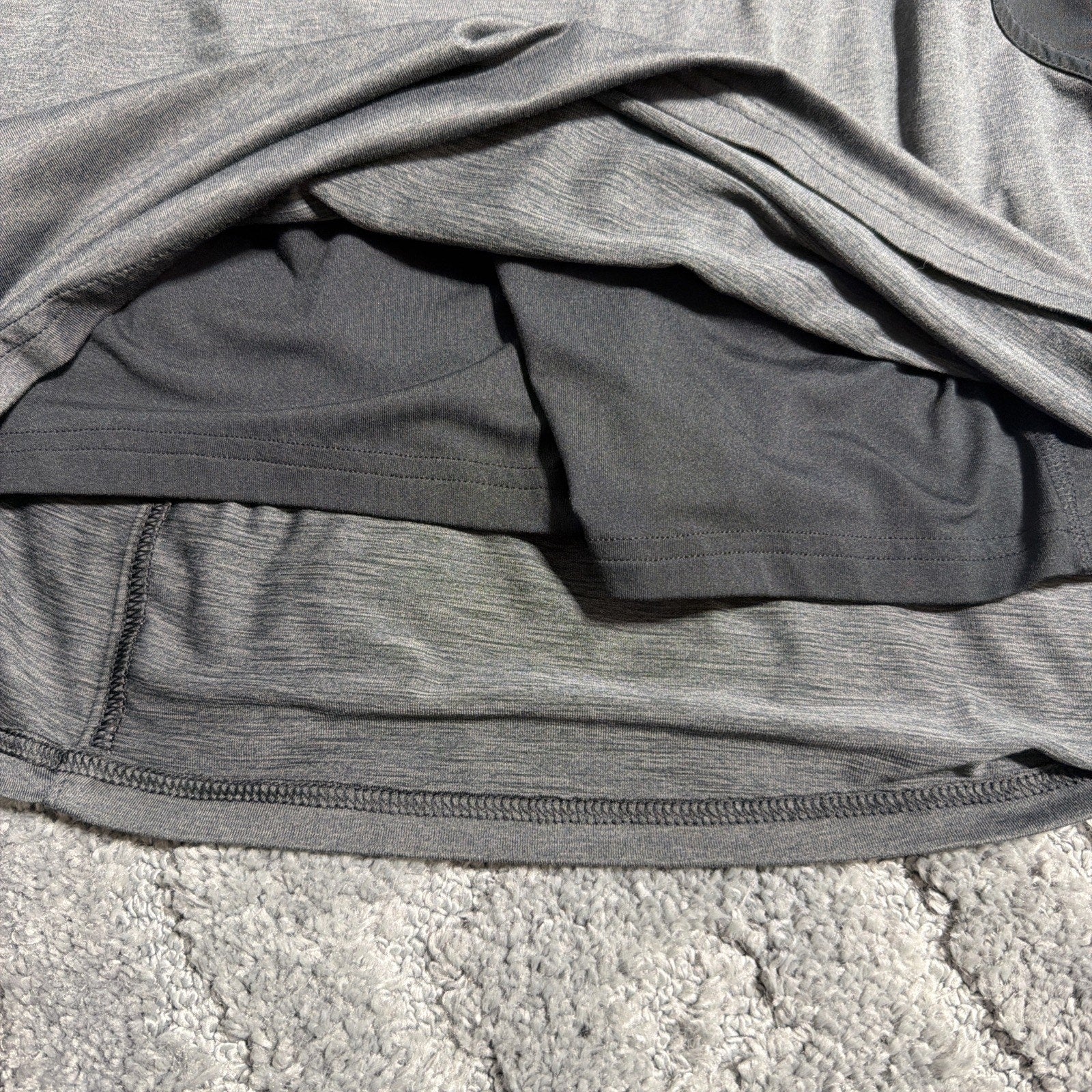 Columbia Anytime Skort Womens XS Gray Pockets Stretch Waist Athletic Outdoors