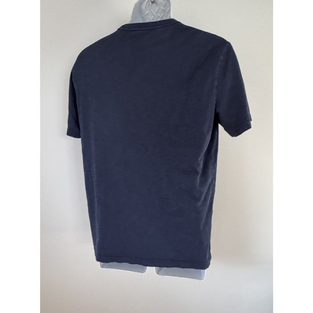 AMERICAN EAGLE AE MEN'S ATHLETIC FIT T-SHIRT NAVY BLUE SMALL