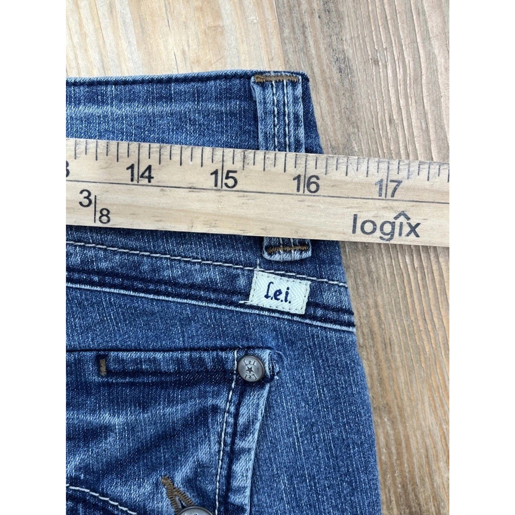 L.e.i. Ashley Trouble Jeans Women's Capri Jeans - Size 32x18