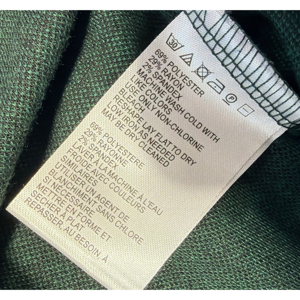 Urban Outfitters Houndstooth Plaid Straight Leg Pants Women's Green Black M