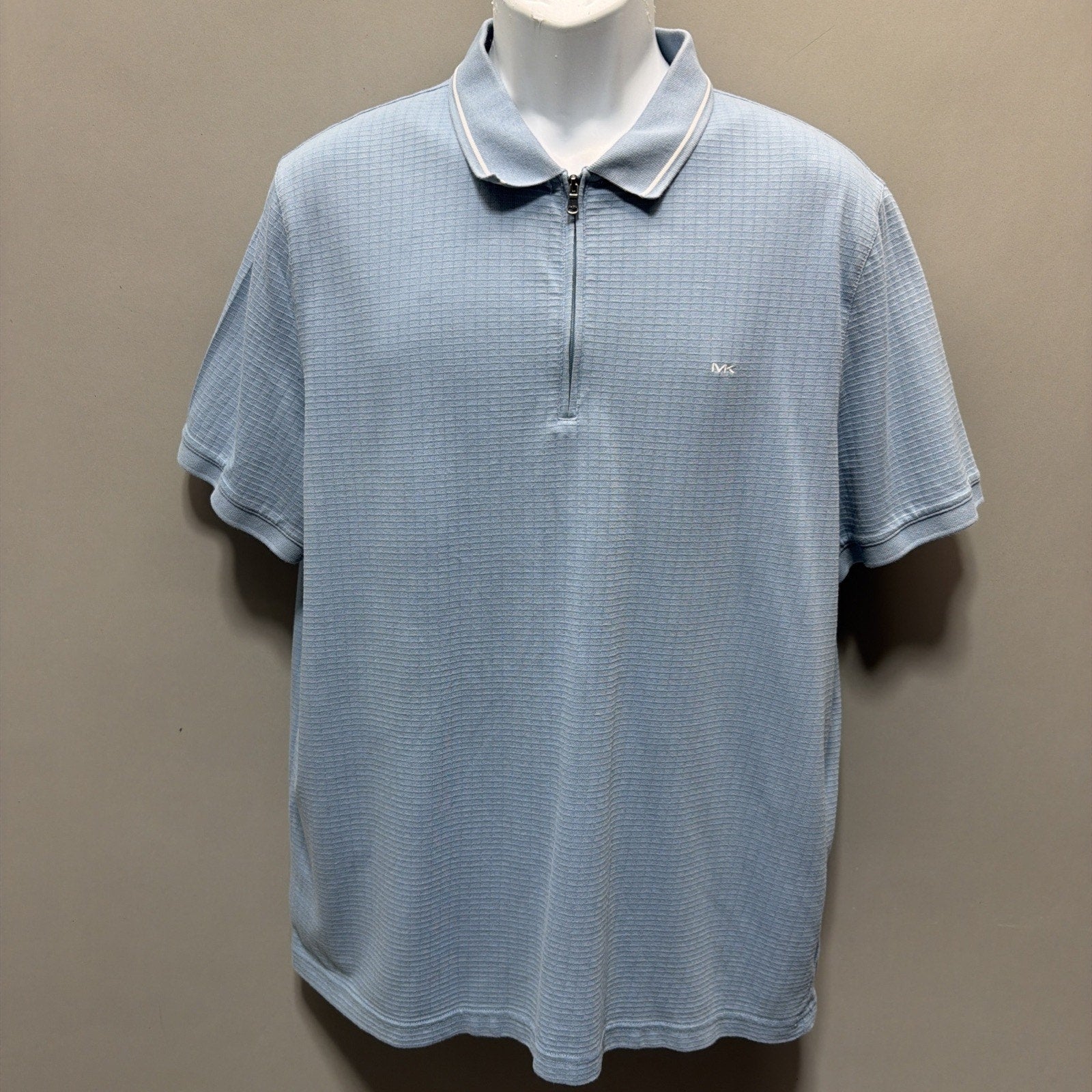 Michael Kors Mens Pima Soft Touch Classic Fit Polo Shirt Short Sleeve - XL
