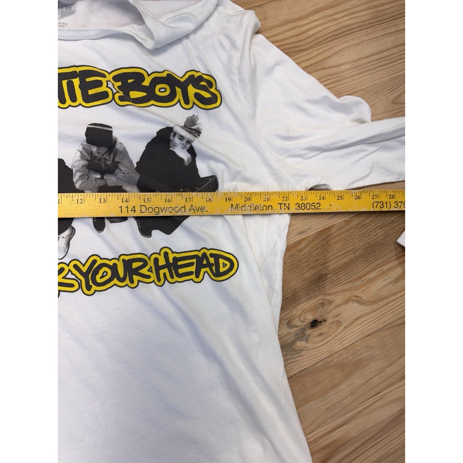 Beastie Boys Check Your Head 2017 remaster boxset shirt Men’s Size XL White