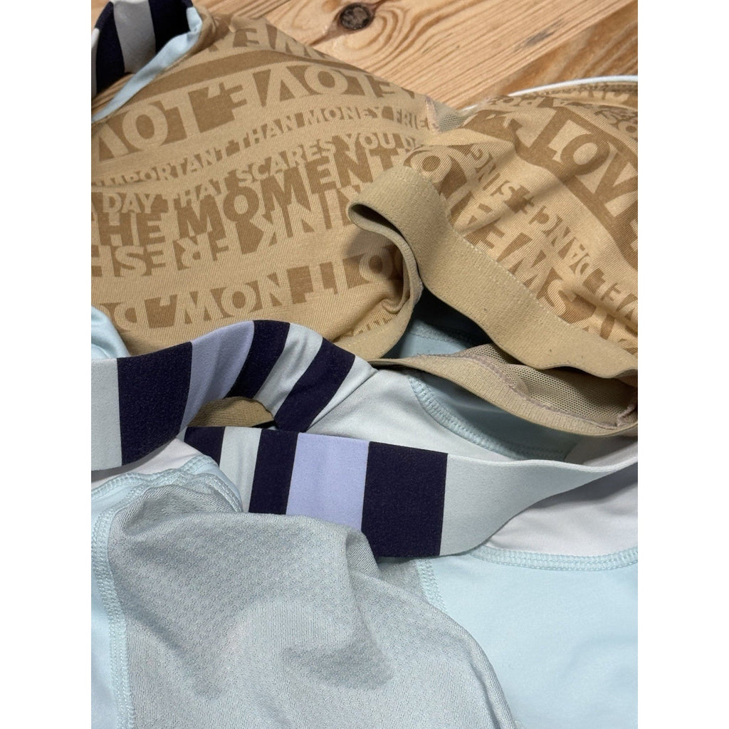 Lululemon Push Your LimitsTank Top Criss Cross Straps Removable Pads Women’s 8