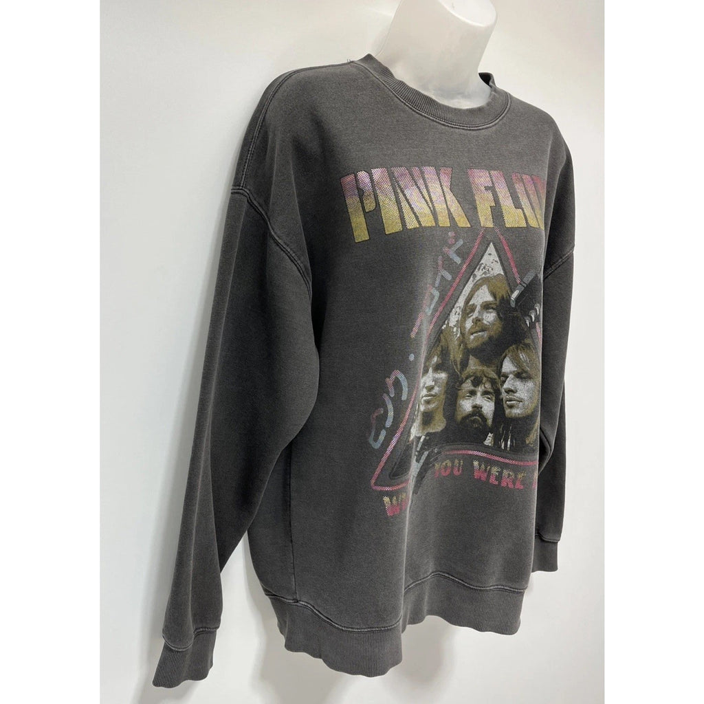 Buckle Goodie Two Sleeves Pink Floyd Oversized Sweater Size Medium