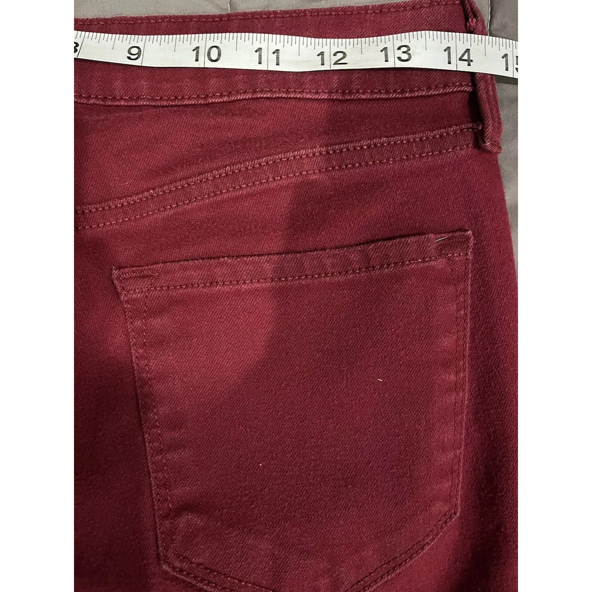 Old Navy Rockstar Mid Rise Skinny Jeans Red Women’s 5 Regular 29X28