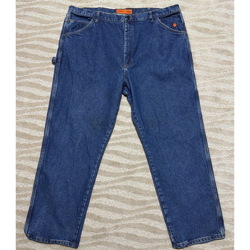 Men's Fire Resistant Wrangler Riggs Work Wear Relaxed fit jeans size 46x32
