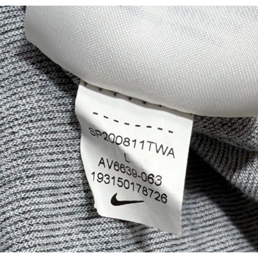 Nike Women's LARGE Breathe Women's Long-Sleeve Softball Top in Gray