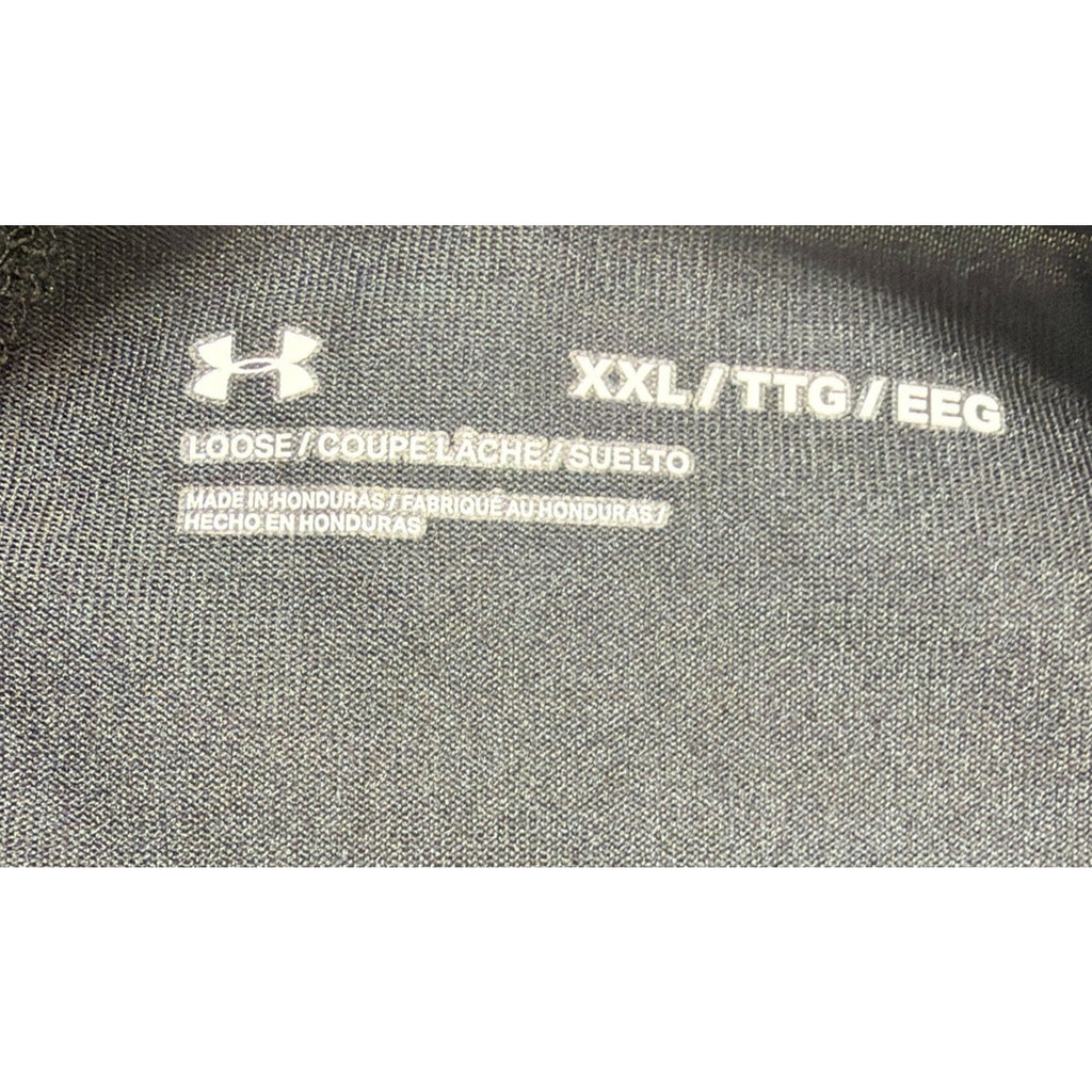 New Under Armour Men's Locker 1/4 Zip Pullover Black Adult XXL NWT