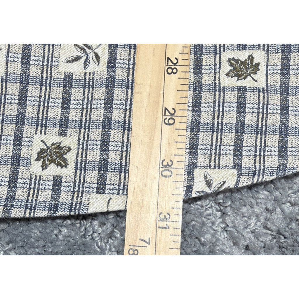 Wrangler Rugged Wear Mens XL Leaf Print Long Sleeve Button Up Shirt