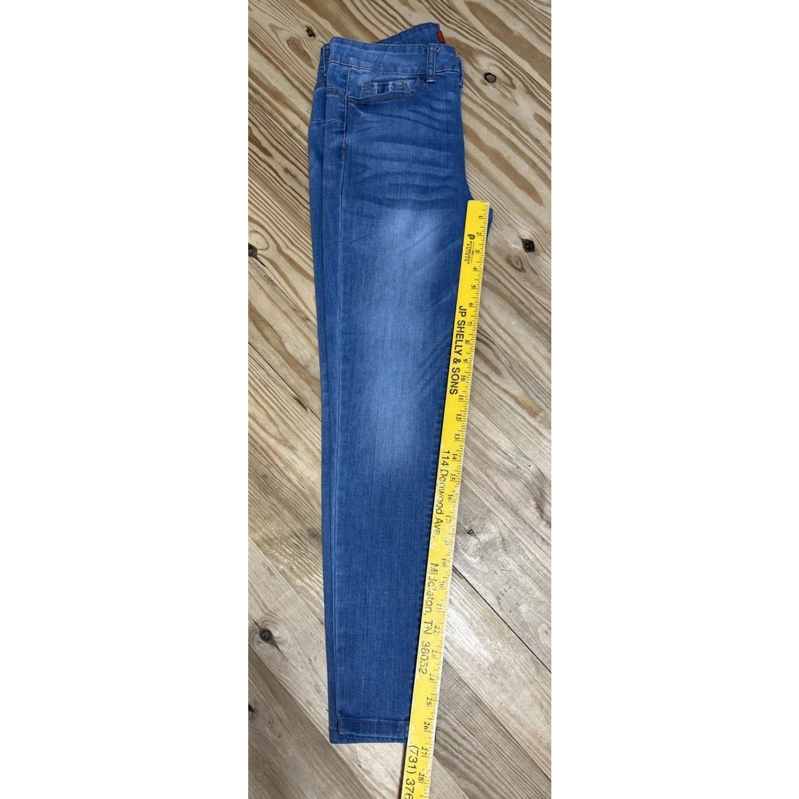 WAX JEAN Butt I Love You Skinny Leg Denim Women's Size 7 Mid Rise