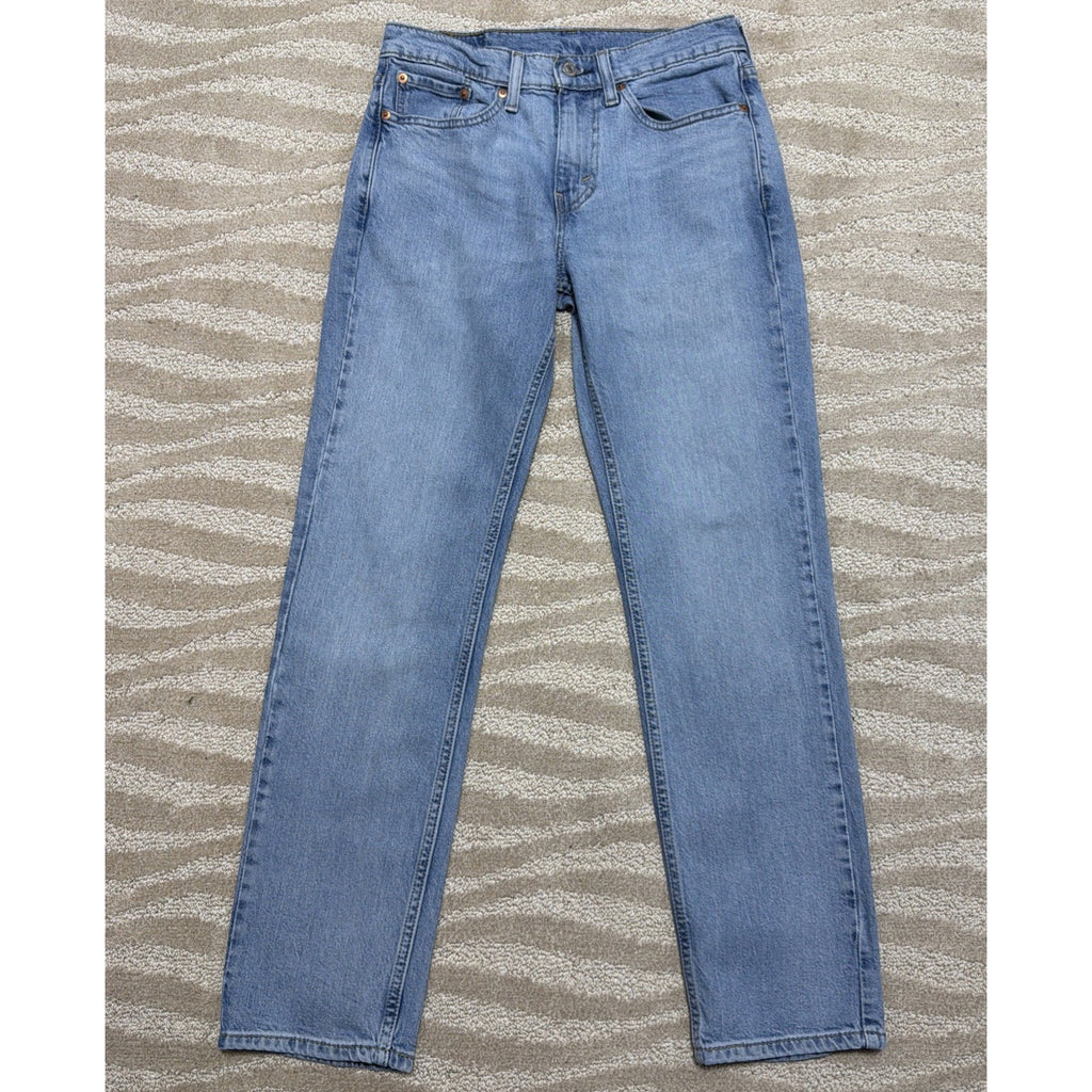 Levis 514 Jeans Men 29x30 Straight Fit Denim Stone Wash Slim Fit Stretch