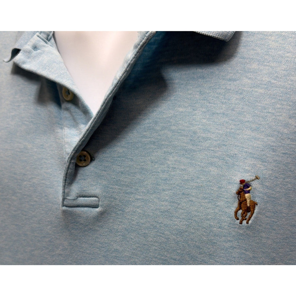 Polo Ralph Lauren Men's Classic Fit Soft Cotton Polo Short, L Preppy Casual