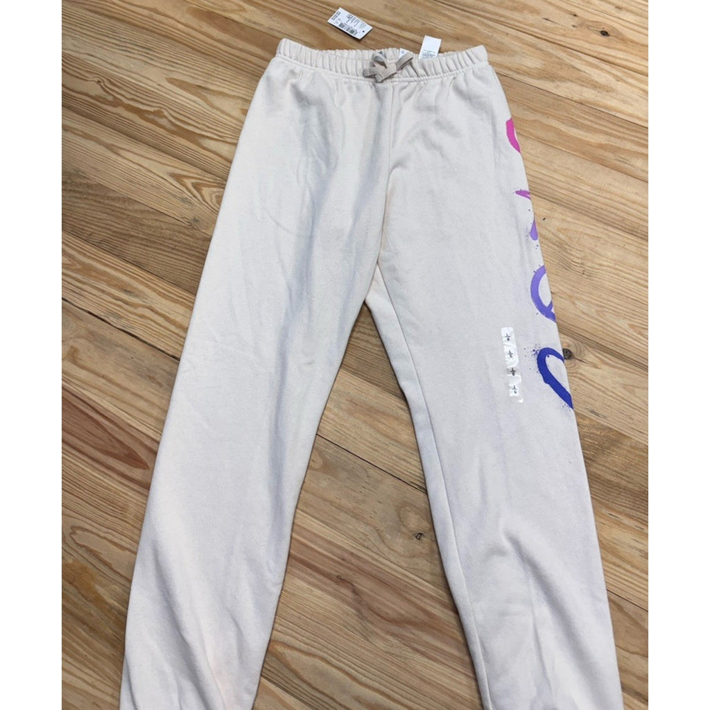 The Children’s Place Kids Girls Peace Love Pink Fleece Size Large 10/12 NWT