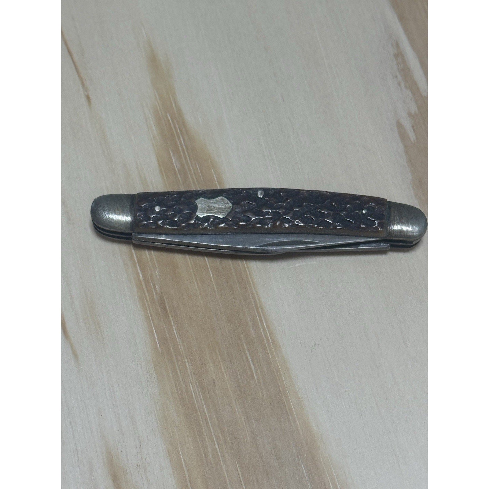 Carl Schlieper Eye Brand Knife Solingen Germany Stag 3 Blade Vintage Pocket Knif