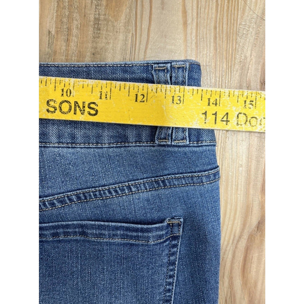 Blue Spice Jeans Womens 3 Blue Mid Rise Flare 70s 90s Cowgirl Boho 27x31