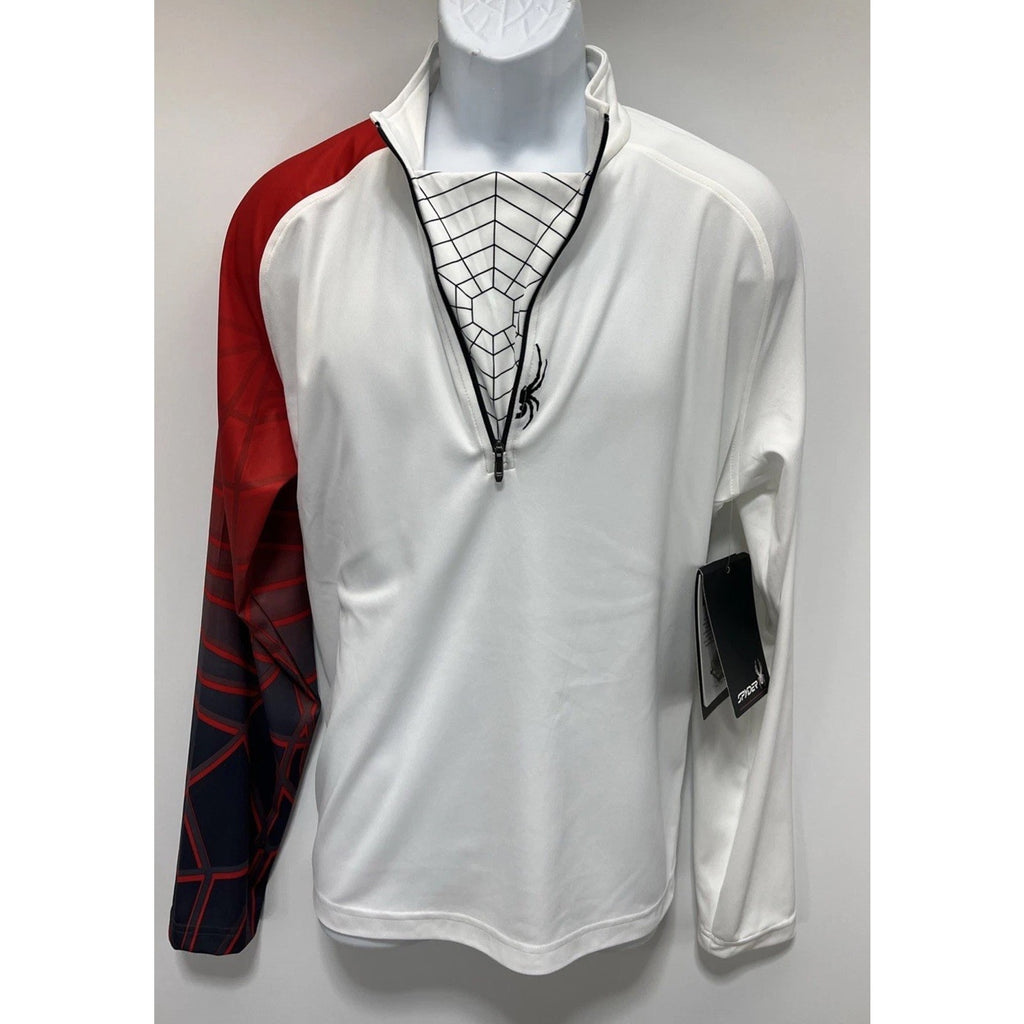 NEW $95 SPYDER MEN'S SKI/SNOW "ANGLE" T-NECK T-SHIRT FIRST LAYER
