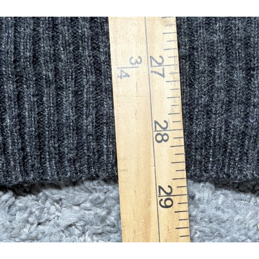 Urban Pipeline Sweater Mens L Gray Fair Isle Nordic Wool Blend Knit Pullover