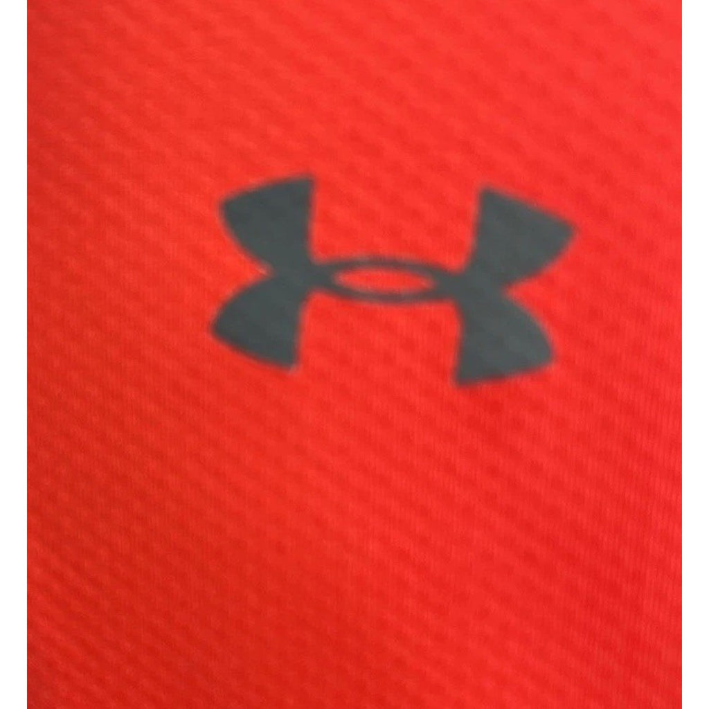 UNDER ARMOUR MEN'S PERFORMANCE SHORT SLEEVE GOLF POLO LAVA ORANGE RED XL