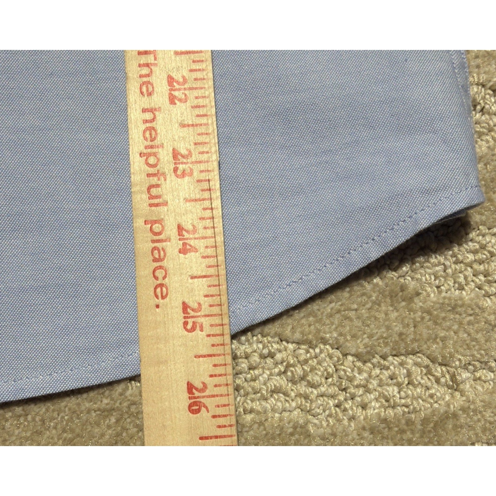 GH Bass & Co Solid Blue Shirt Long Sleeve Button Up Shirt Adult Women's S NWT
