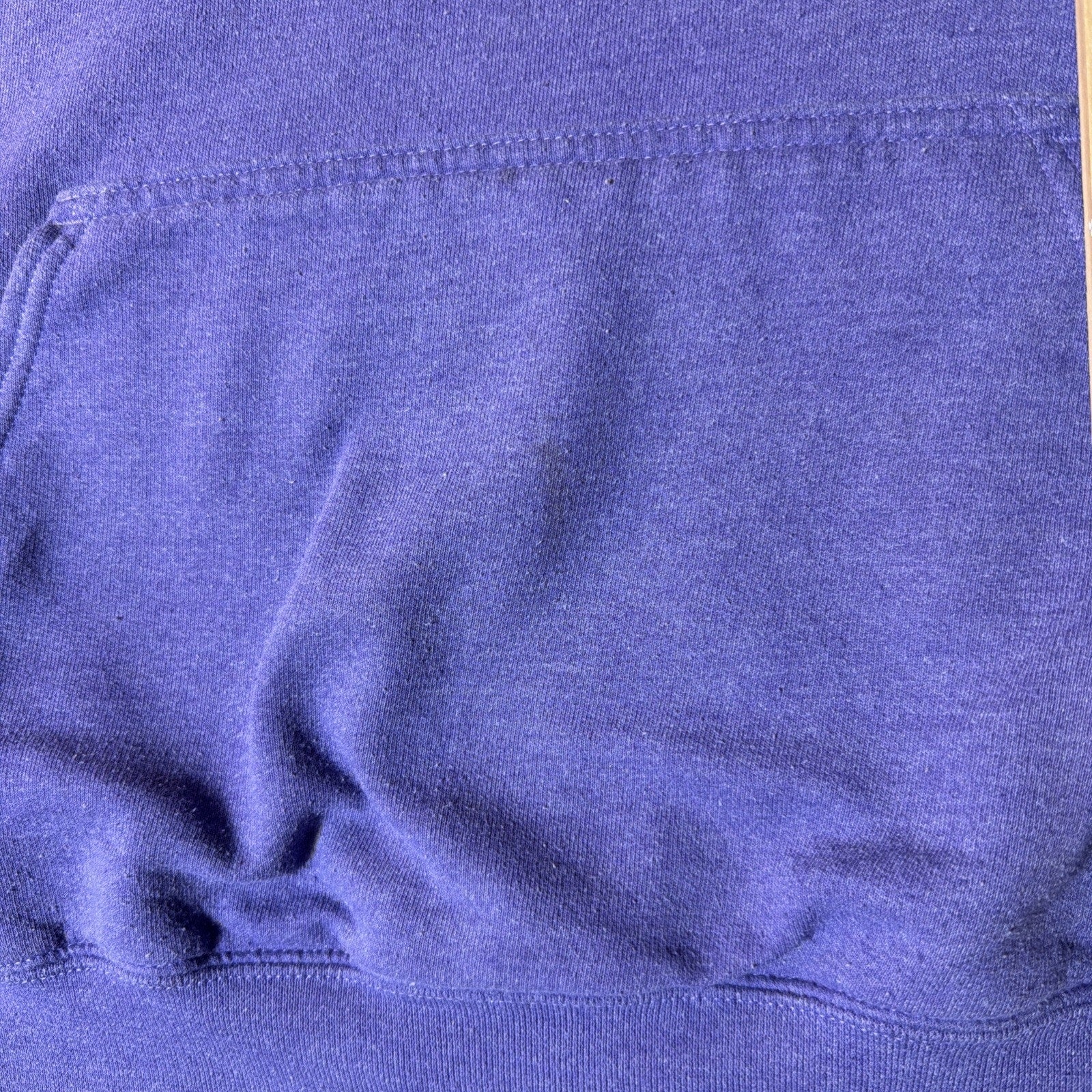 Yellowstone National Park Graphic Core Fleece Hoodie Pockets S Purple