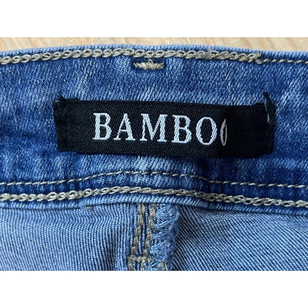 Bamboo Skinny Blue Denim Jeans Juniors 13 Light Blue