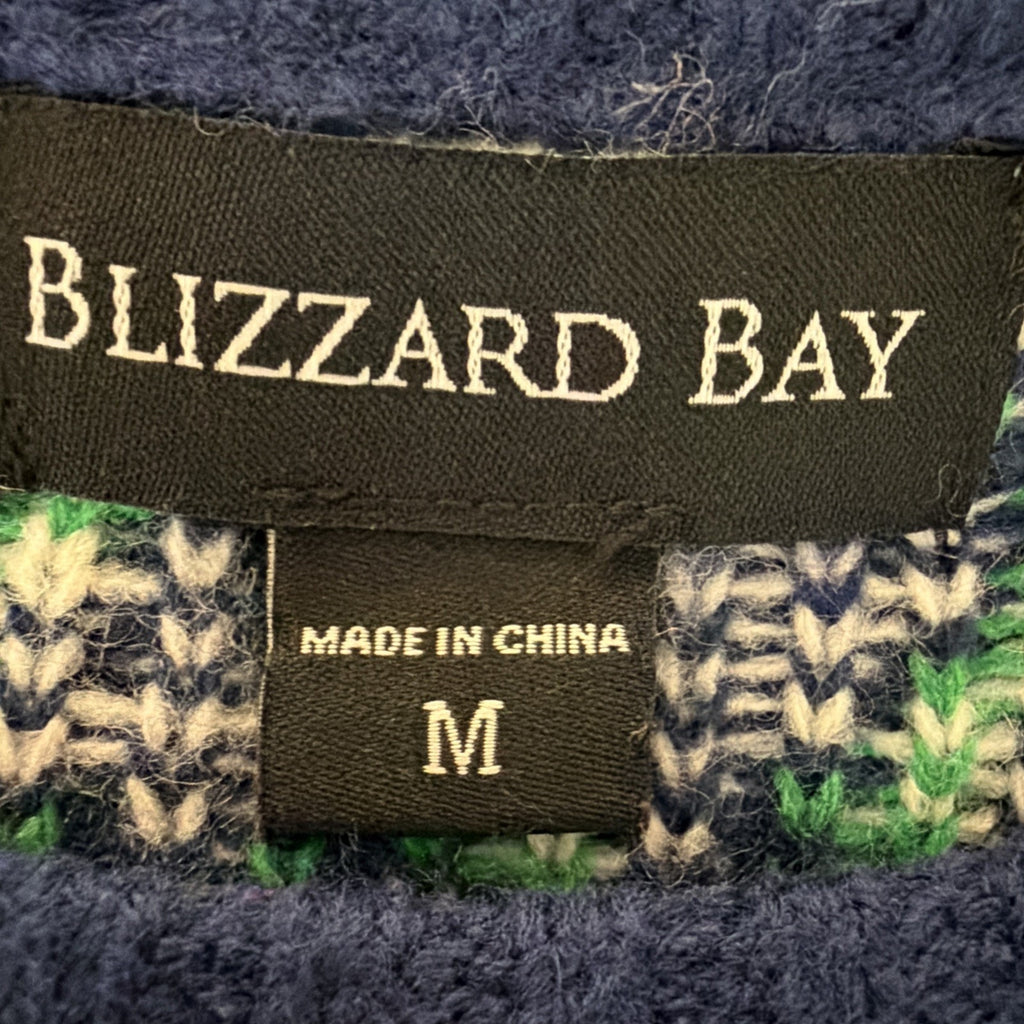 Blizzard Bay Mens Ugly Christmas Sweater North Swole Bodybuilder Drink Pocket M