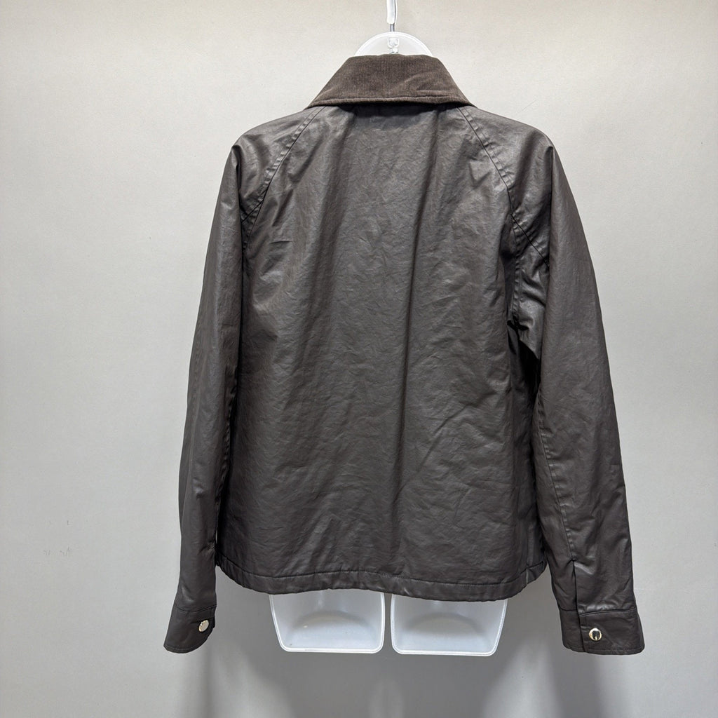 Kensie Women’s Water Resistant Waxed Cotton Barn Jacket Size Medium