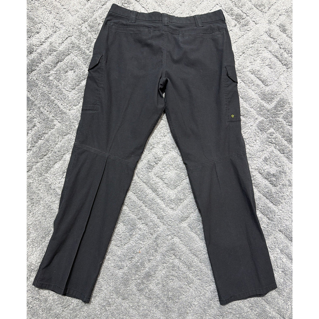 First Tactical V2 Pants Size 36x34 Black Ripstop Fabric Cargo Pockets Outdoors