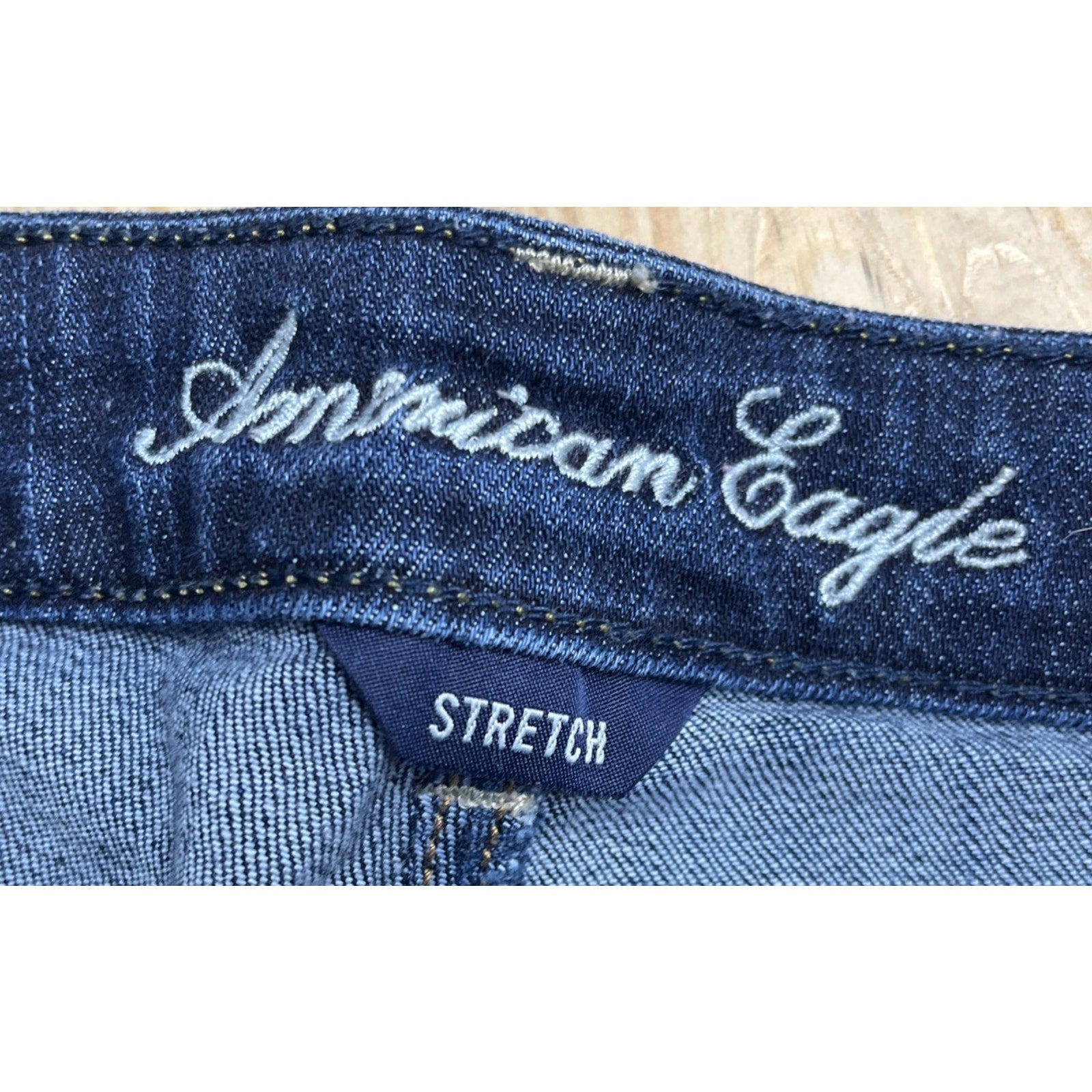 American Eagle Outfitters AEO Jean Shorts Women’s 8 Distressed Ripped Denims