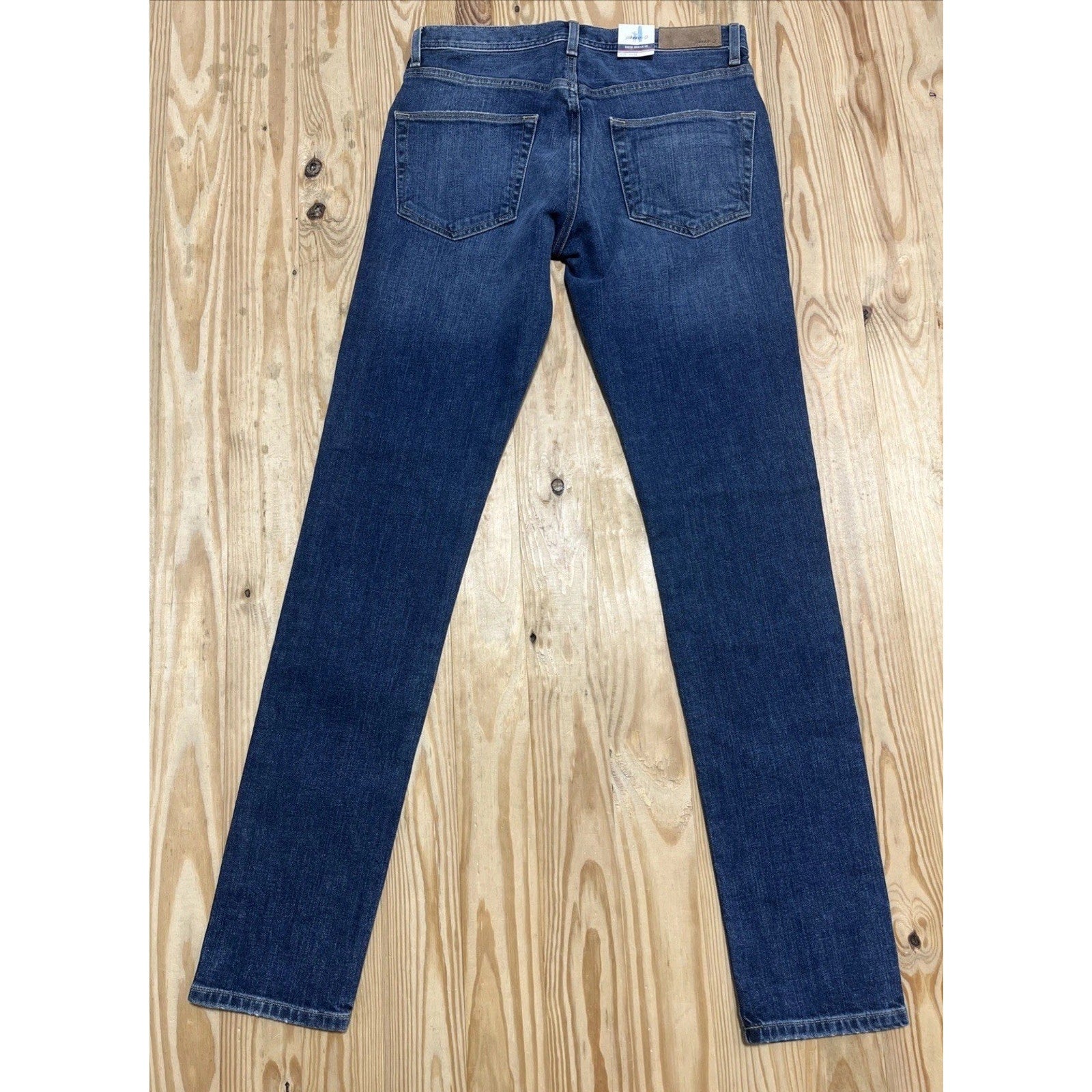Johnnie O Jeans Mens 30x34 Blue Barlow Straight Leg Dark Denim NWT