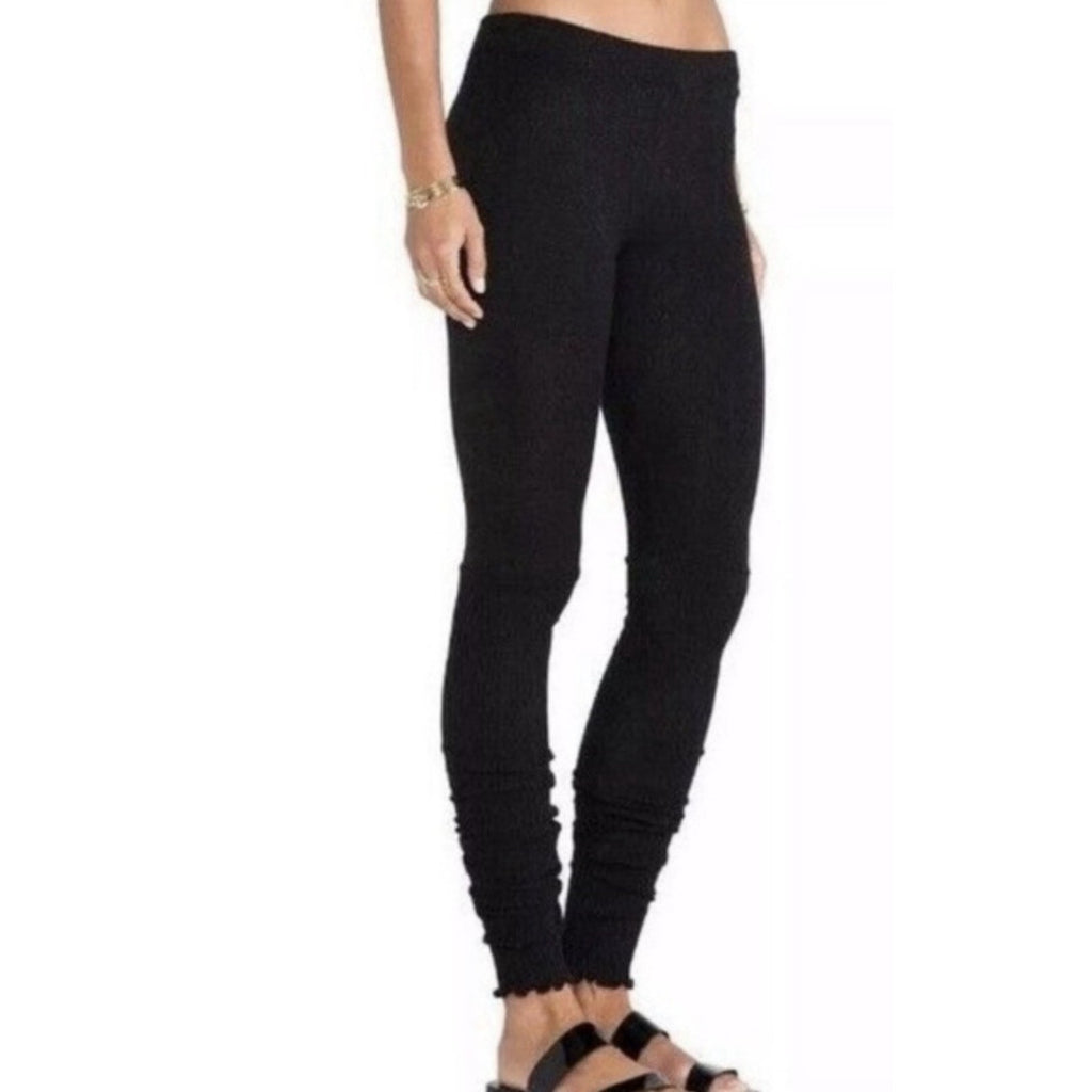 Free People FP Intimately Black Xtra Long Leggings Women’s Size XS