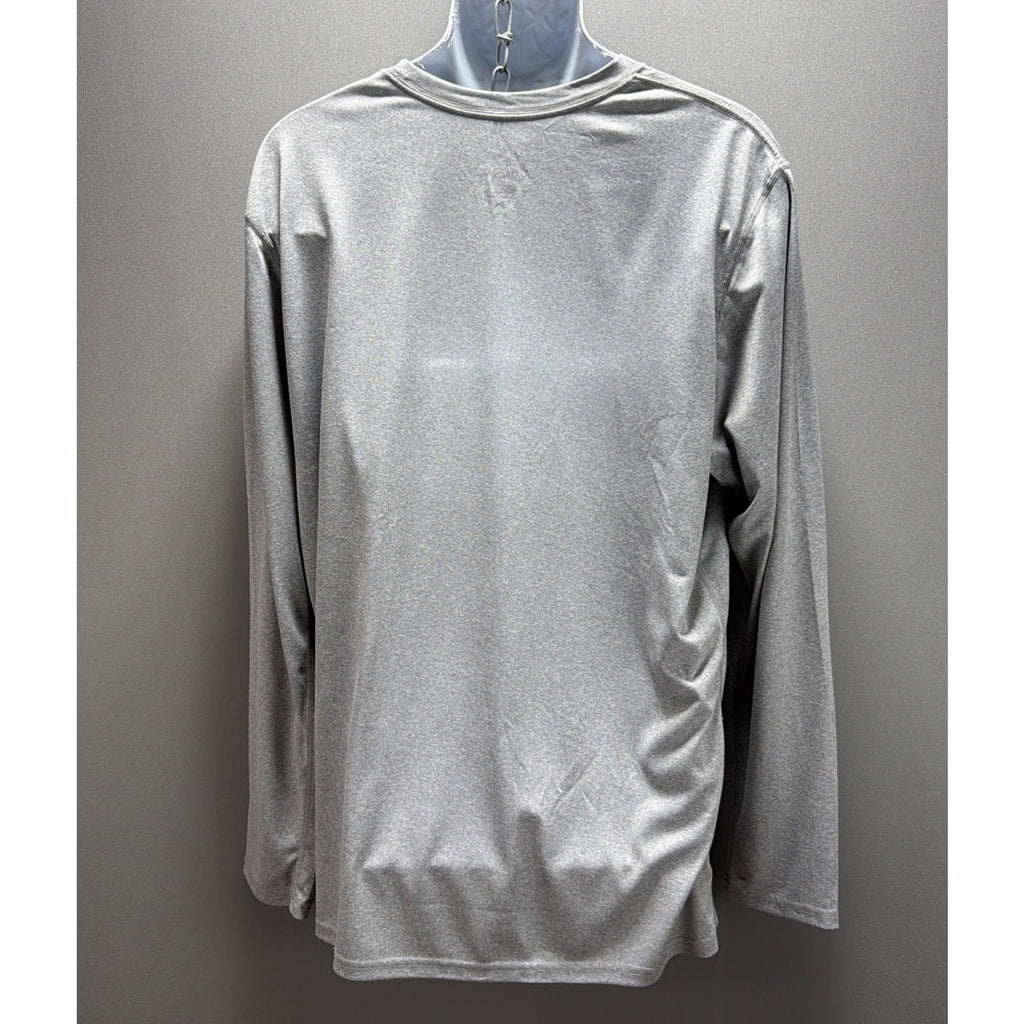 Nike Men's XL Dri-Fit Team Legend L/S Long Sleeve Shirt Heather Gray 377780-063