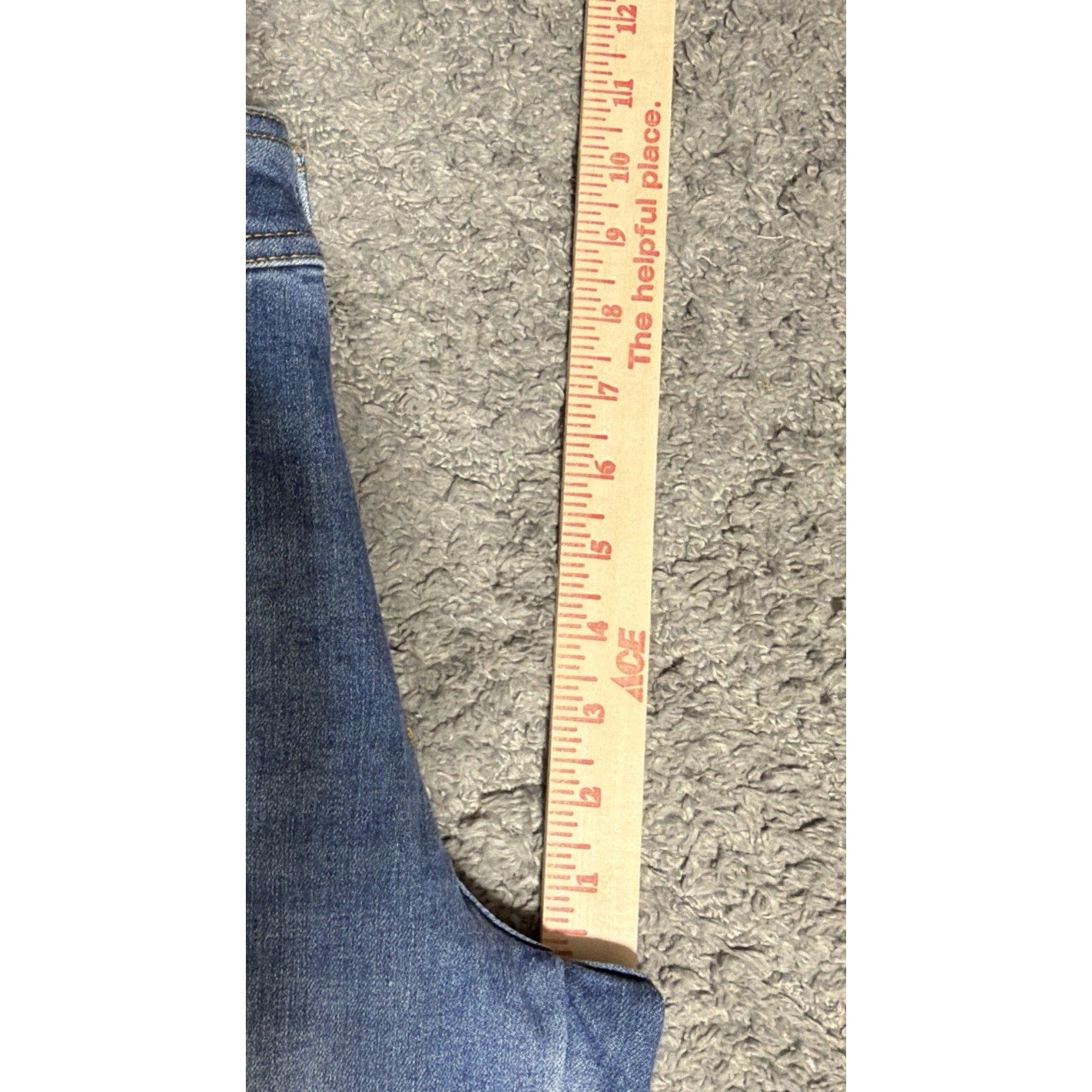 Oat New York High Rise Wide Leg Cargo Raw Hem Jeans Women’s Denim 2/26