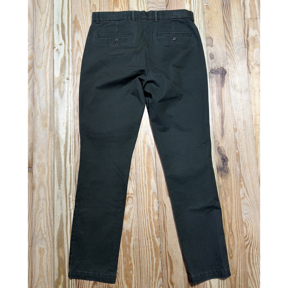 GAP Pants Men’s 32x32 Green Slim Fit Performance Khakis Stretch NWOT Flat Front