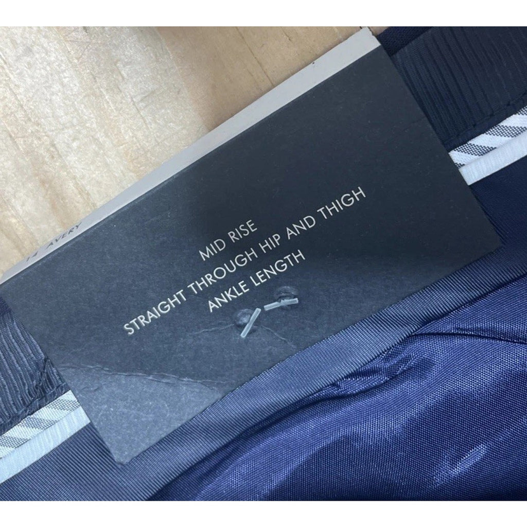 NWT Banana Republic Avery-Fit Dot Pant, Navy SIZE 14