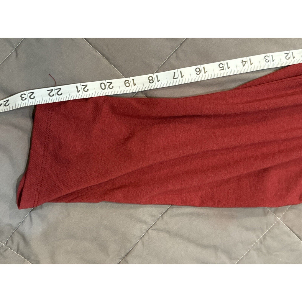 Cato Leggings Shapewear 18/20 Women Soft Stretch Dark Red/maroon