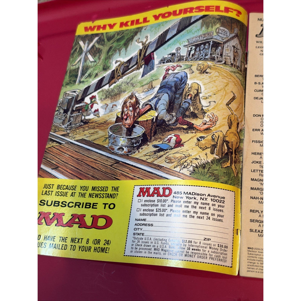 MAD Magazine #246 April 1984 Trading Places Risky Business Flashdance Jack Davis