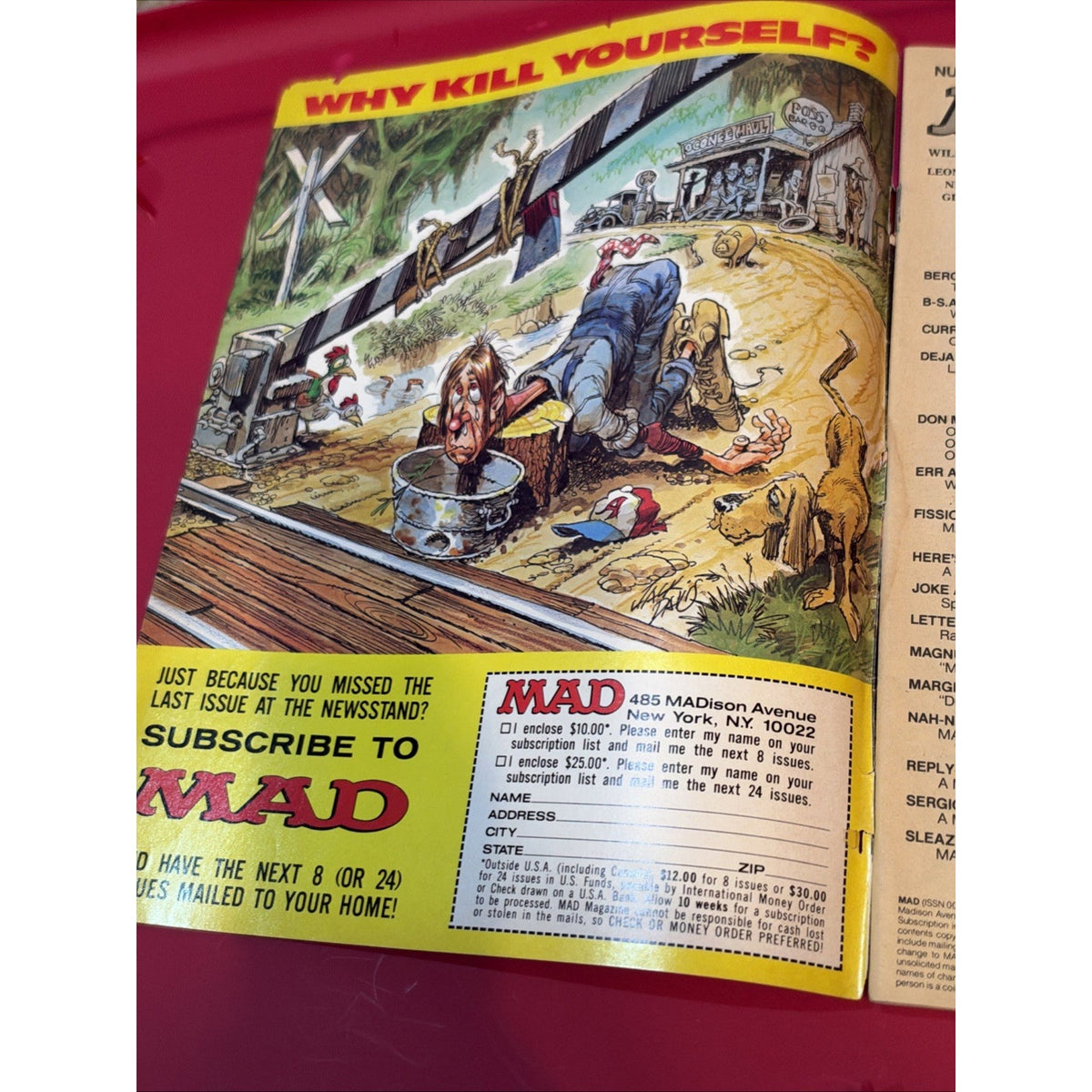 MAD Magazine #246 April 1984 Trading Places Risky Business Flashdance Jack Davis