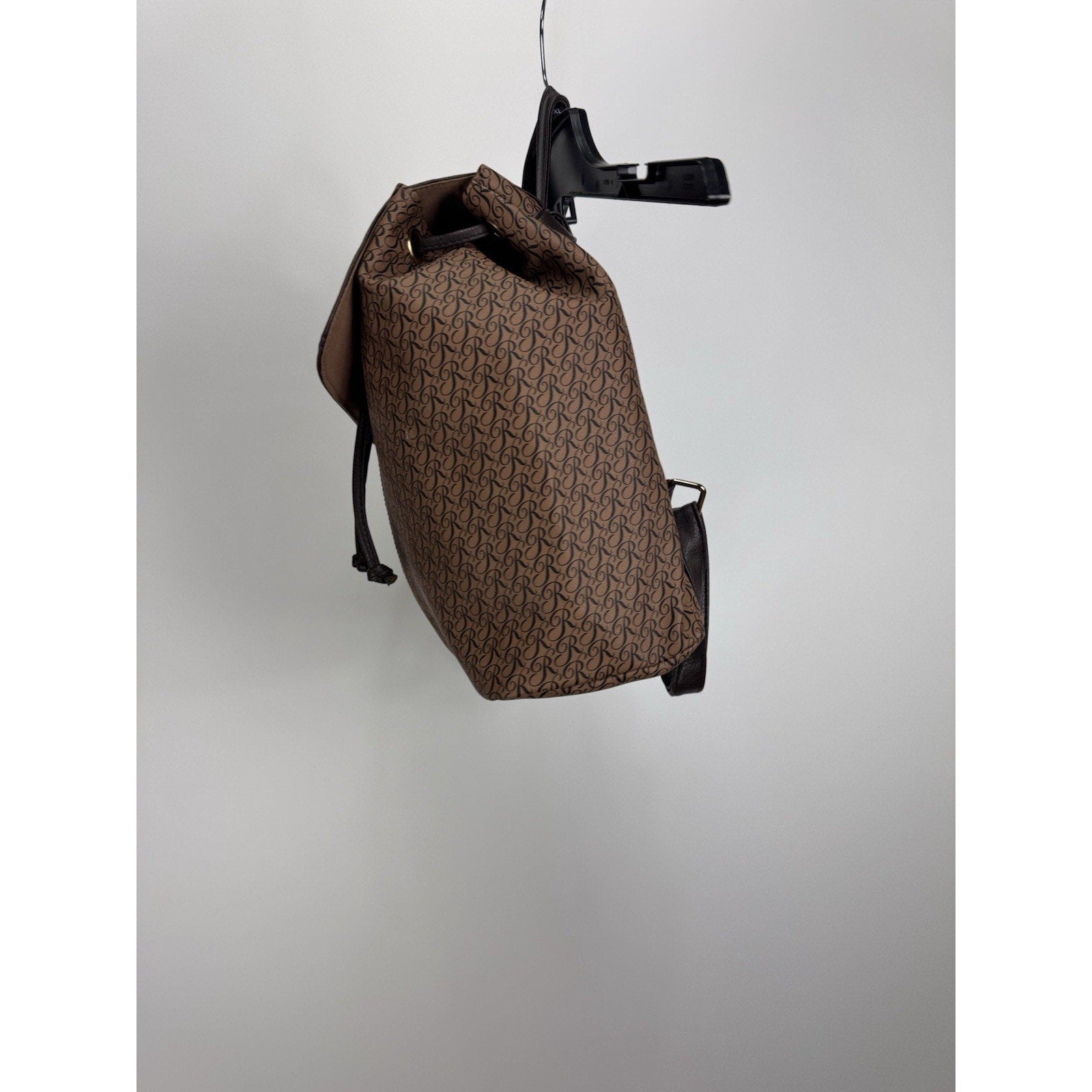 Rampage Womens Signature Brown Backpack / Purse