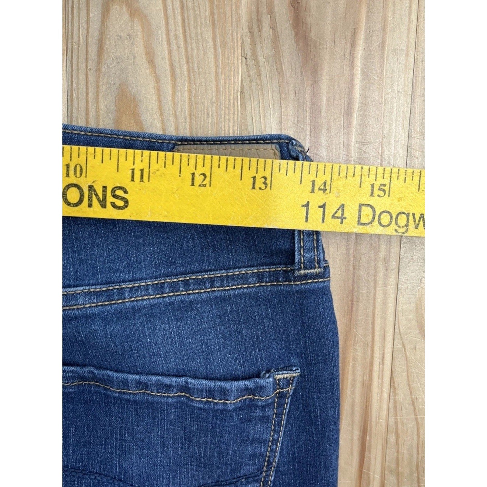Aeropostale Women's Size 8 Distressed High Waisted Ankle Jegging Jeans Stretch