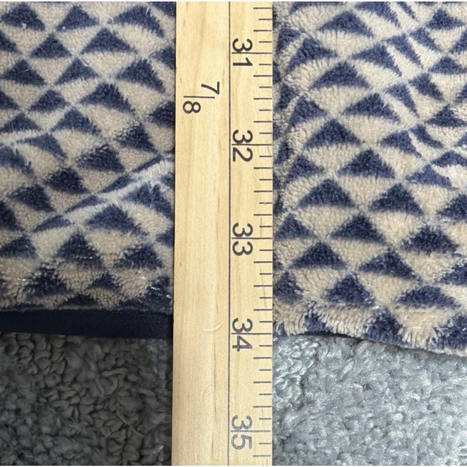 Southern Marsh Men’s XLT Arapaho Fleece 1/4 Zip Pullover Biege Blue