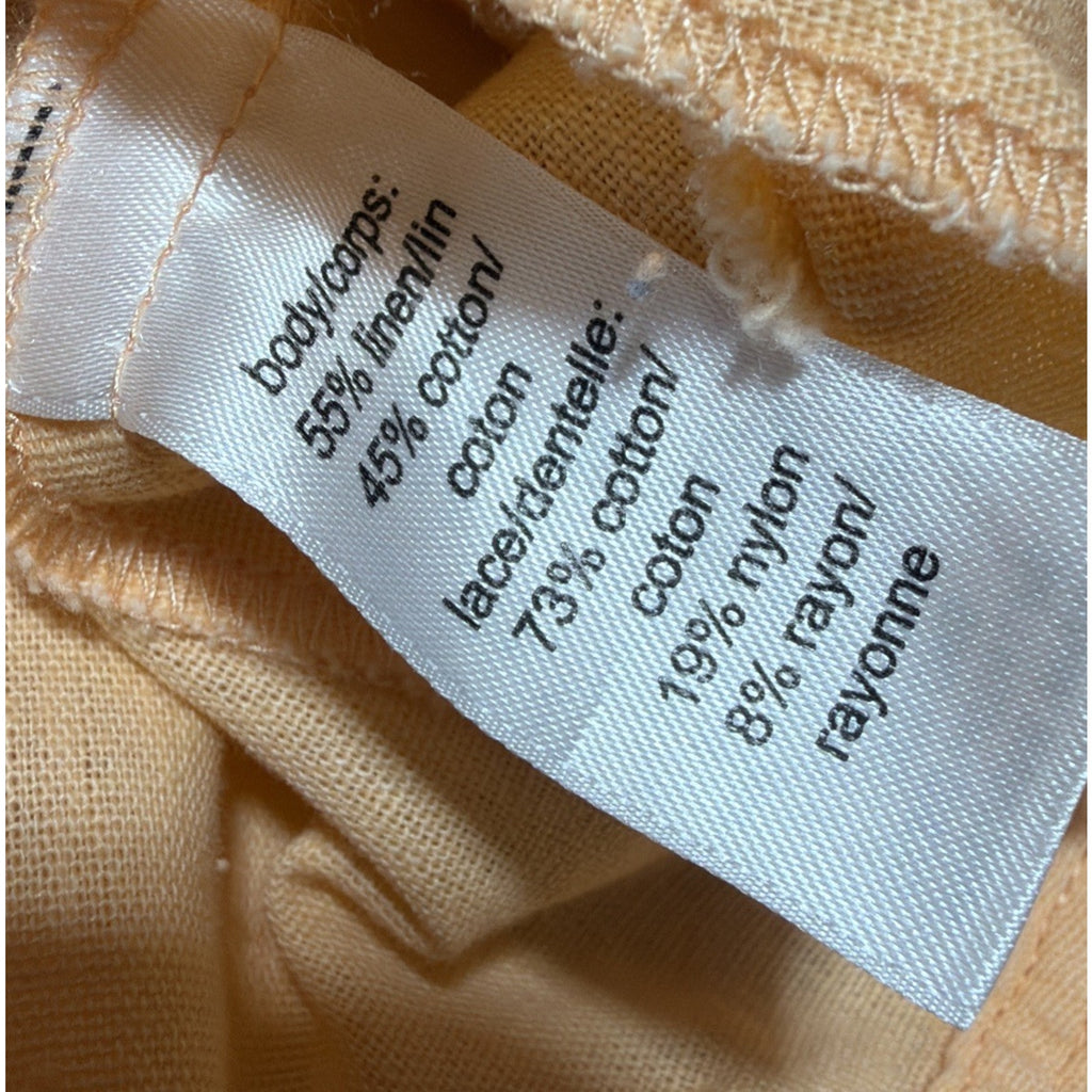 Maurices Jacket Linen/Cotton Peach Biker Style Pockets Long Sleeve Sz S NWT