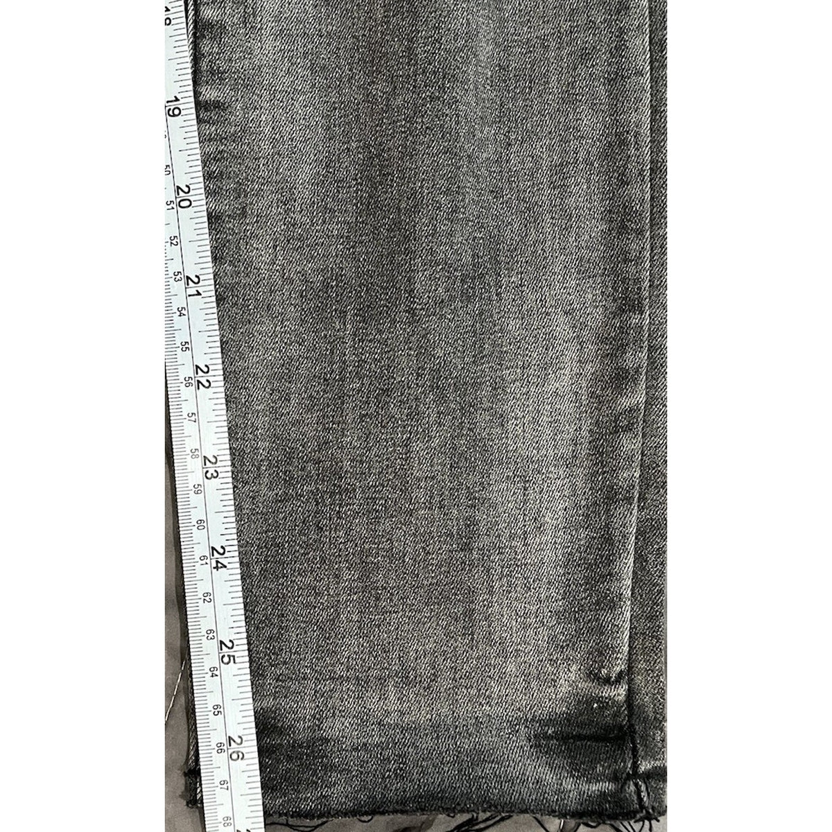 PacSun Jeans Womens 27 Dark Gray Ankle Jegging Distressed Cropped Stretch Denim