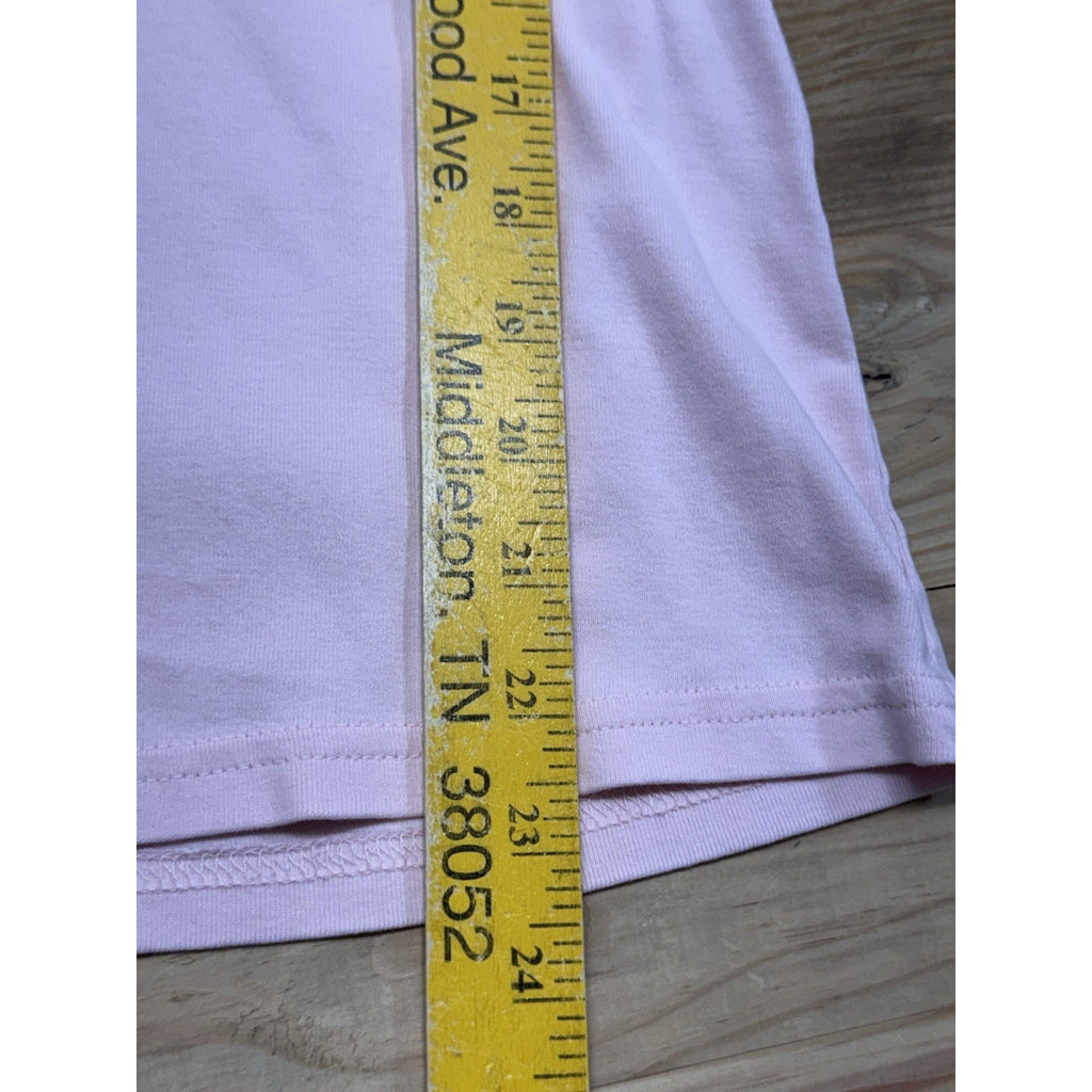 Old Navy Perfect Fit Women's Pink Blouse Top T-Shirt Short Sleeve Size L