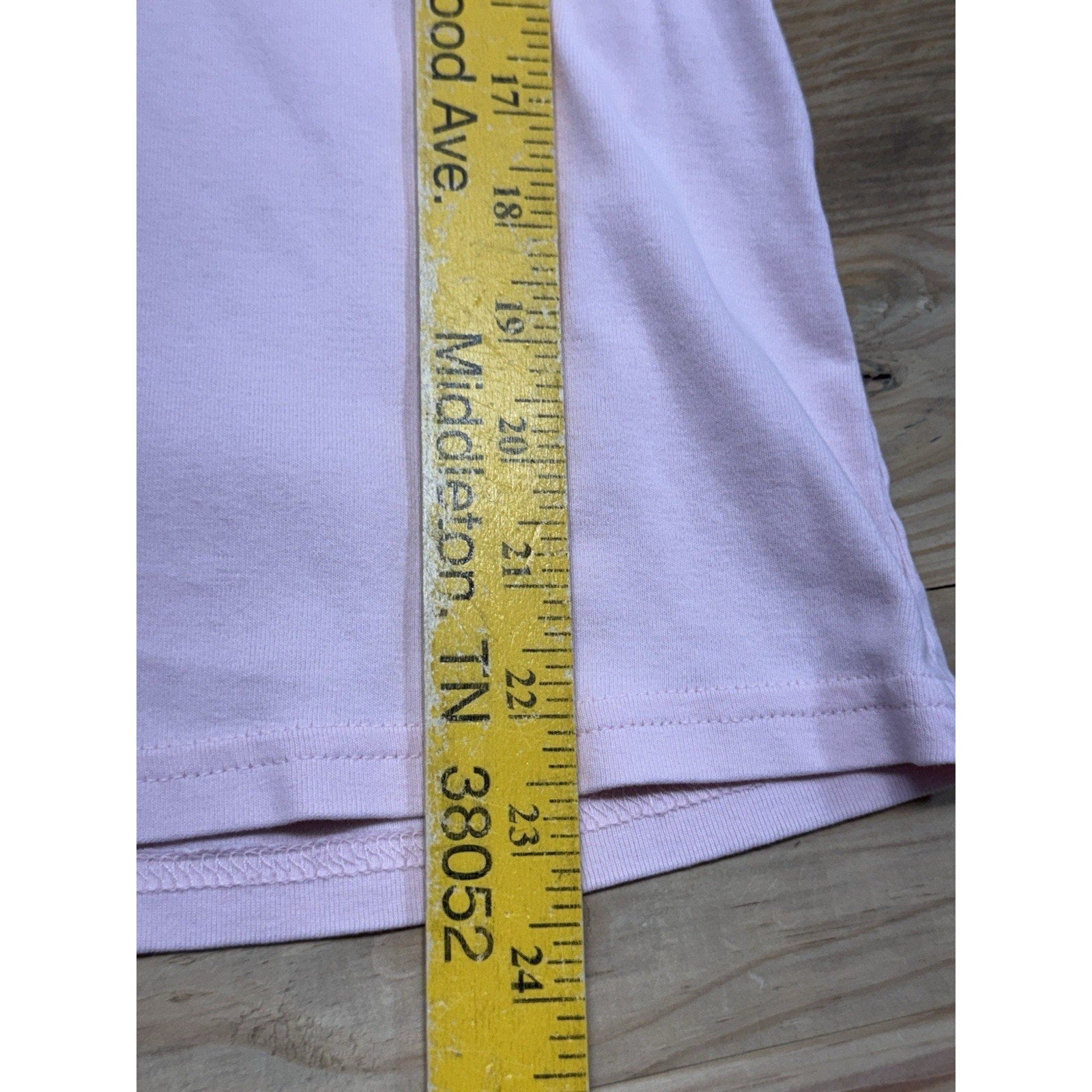 Old Navy Perfect Fit Women's Pink Blouse Top T-Shirt Short Sleeve Size L