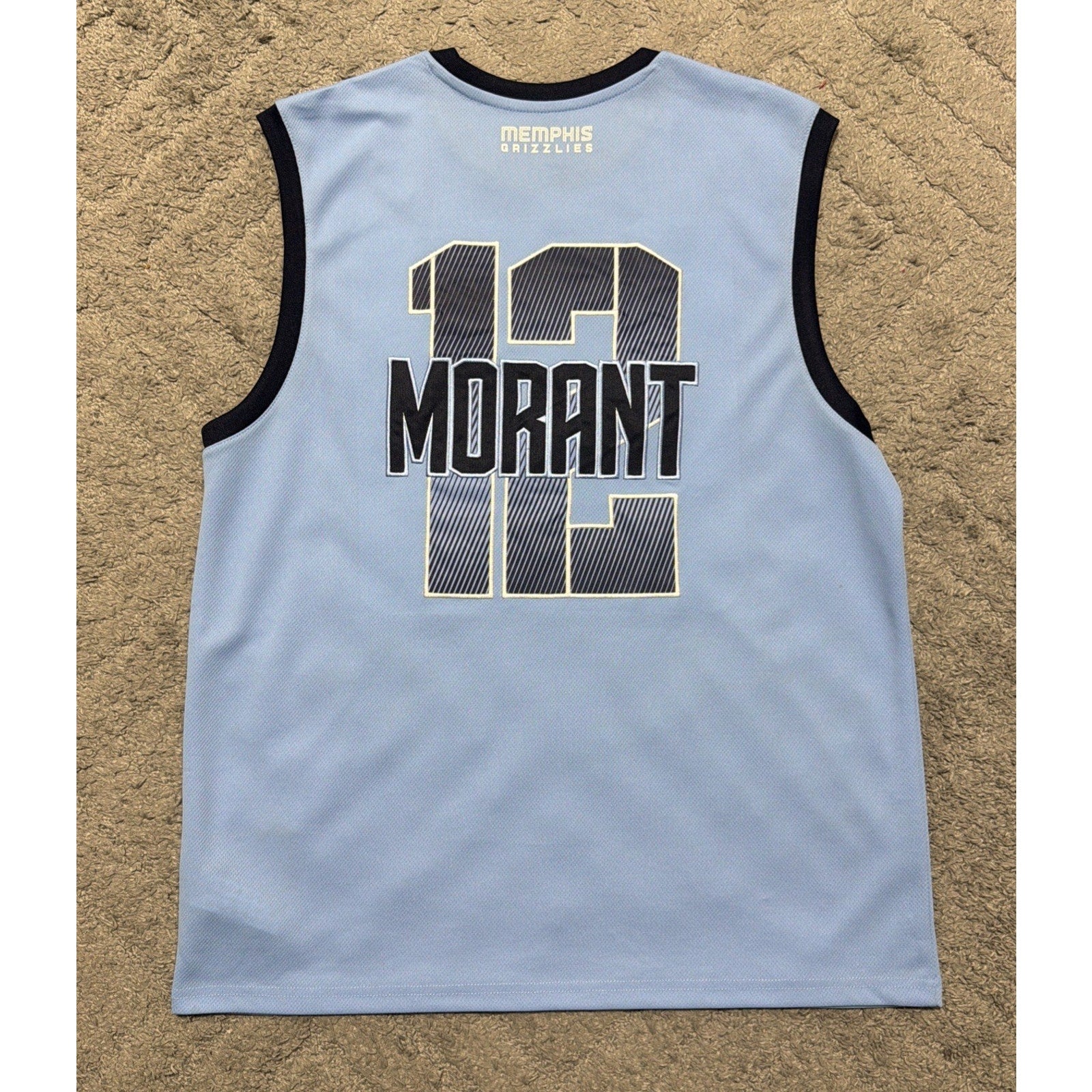 Ja Morant Memphis Grizzlies NBA Jersey thick stitched Men's XL New W/O Tags