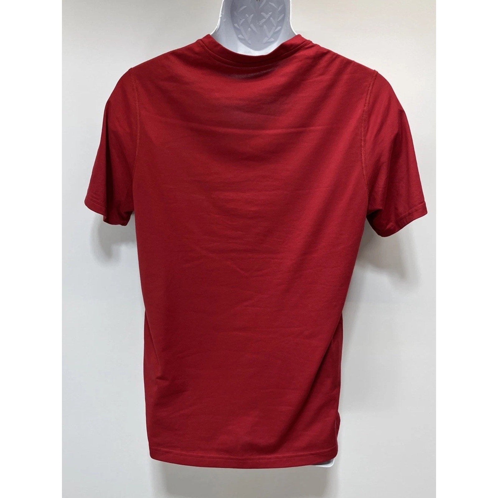 Adidas NCAA Indiana Hoosiers Basketball Team Locker Team T Shirt Red White M