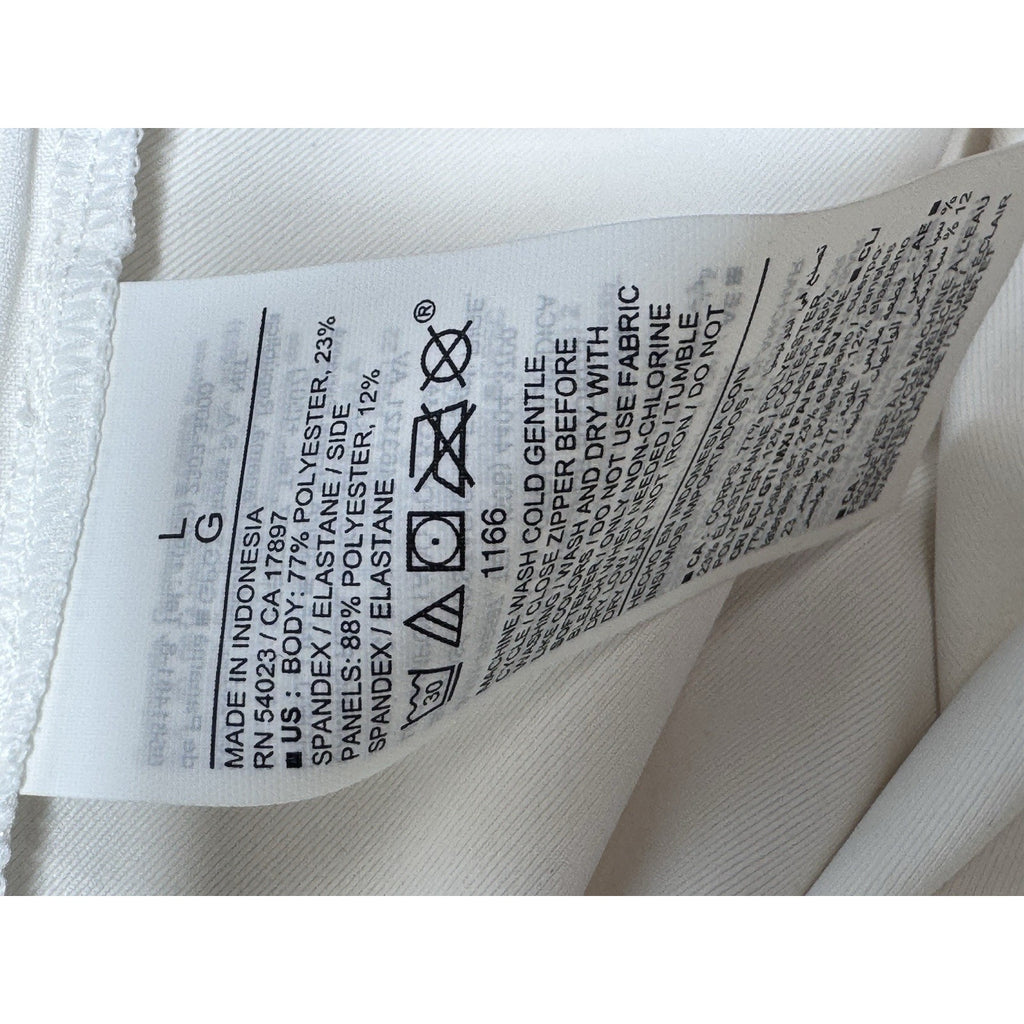Old Navy Active Sports Dress Powersoft Go Dry Front Zip Tennis Paddle New Size L